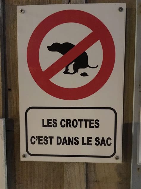 crap in French .